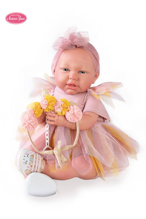 Reborn Baby Reborn pop meisjes - 50 cm handgemaakte levensechte babypop meisjes zacht stoffen lichaam, als een echte baby Reborn Baby Reborn pop meisjes - 50 cm handgemaakte levensechte babypop meisjes zacht stoffen lichaam, als een echte baby